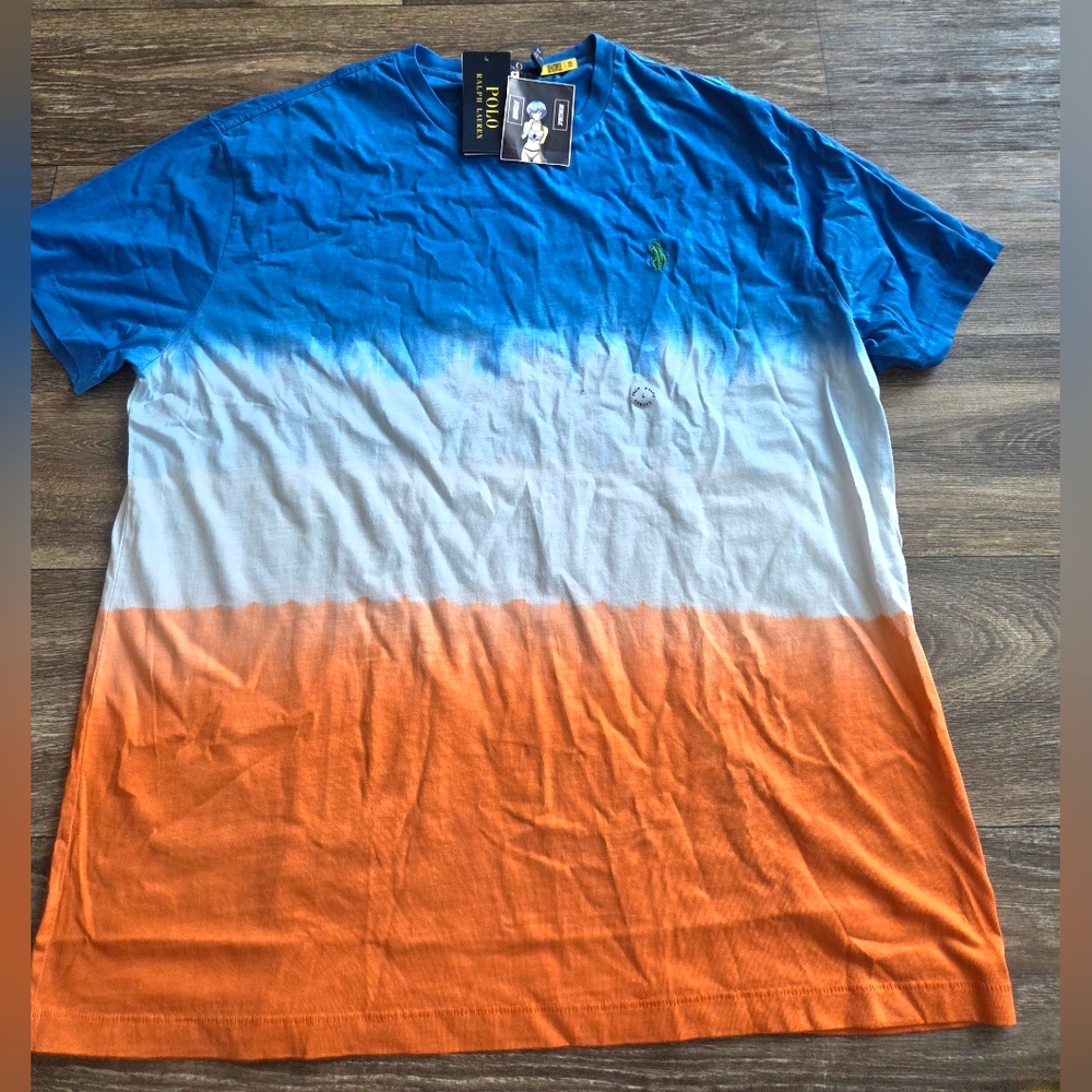 Polo Ralph Lauren Classic Fit Tie Dye T-Shirt Mens Size Large